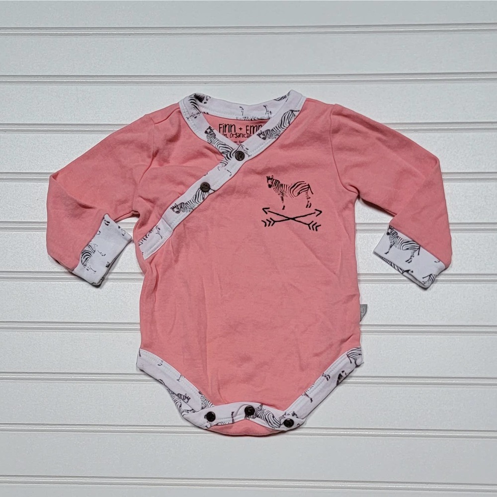 Finn + Emma Zebra Onesie